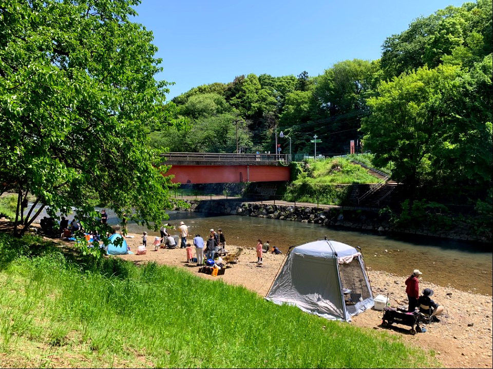 Yanase River in Kiyose-shi
