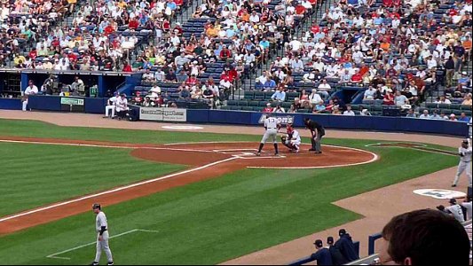 ARod flies out.