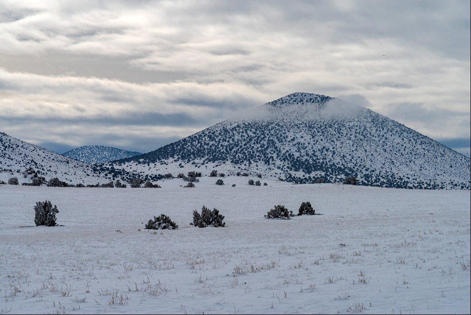 Winter in the Cinder Hills
