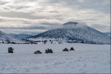 Winter in the Cinder Hills photo