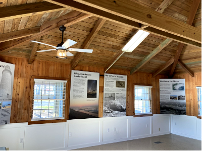 Ocracoke Discovery Center progress photo June 2021