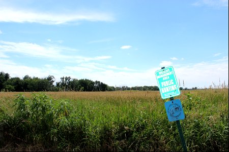 Otter Creek Marsh is in part funded through Wildlife and Sport Fish Restoration Dollars photo