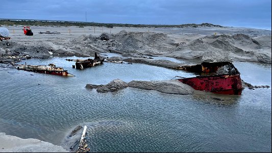 Ocean Pursuit removal progress 10-29-2021