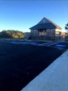 Ocracoke Beach Access parking lot project