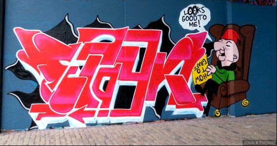 The latest from the graffiti art gallery