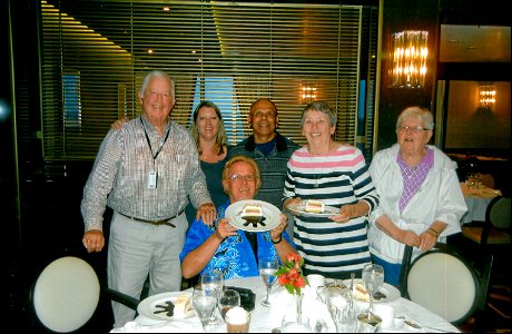 Cruise Ship Dining Friends 2016