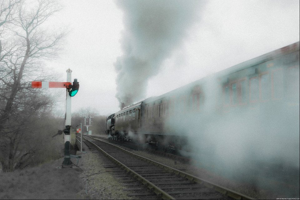 Steam Train Bluebell Railway