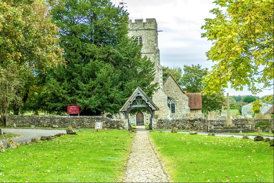 Boxley Church Pilgrims Way Kent