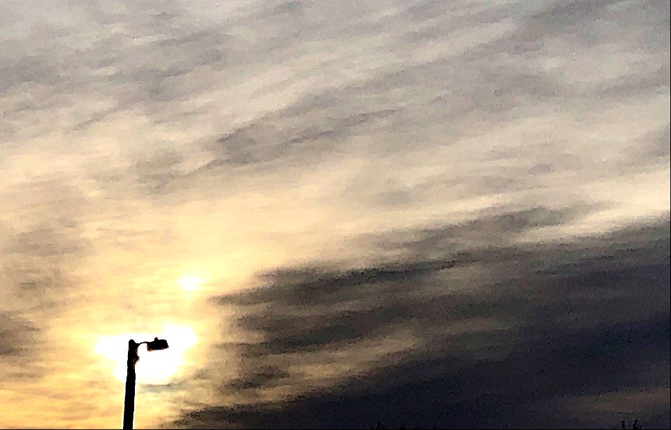 Light and Charcoal Sky