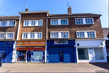 High Street ST MARY CRAY POLICE STATION AND SHOPS photo