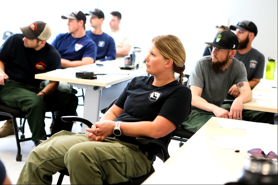 MAY 17: Helitack training at Dixie Technical College