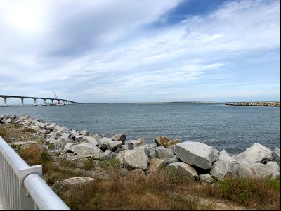 View from the Bonner Bridge Pier