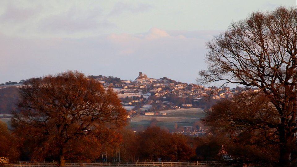 Wintery Mow Cop photo