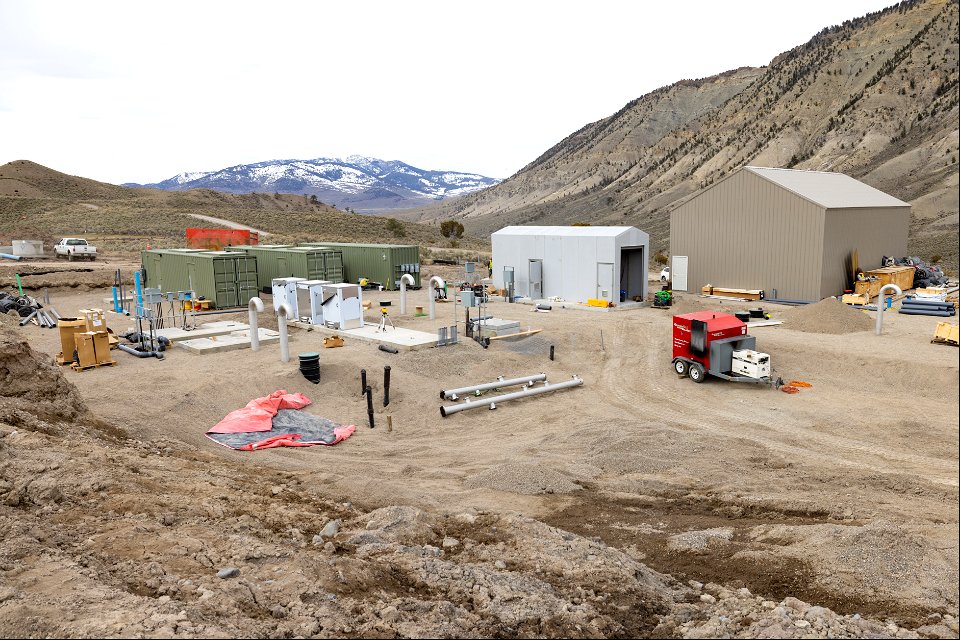 Improvement project: Mammoth Temporary Wastewater Plant