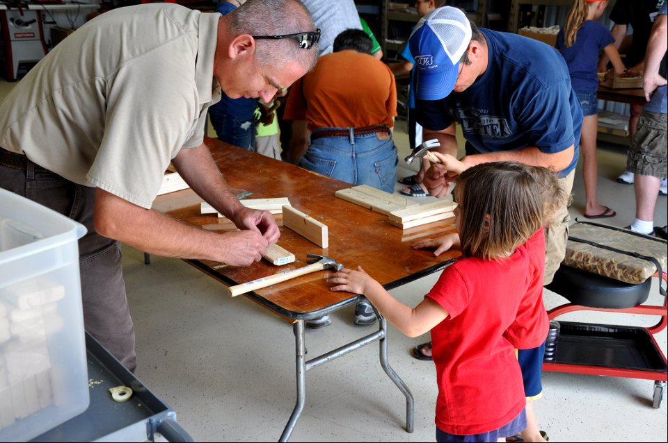 Building bird feeders