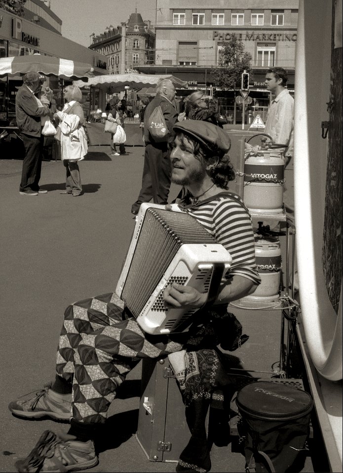 Accordéoniste de rue