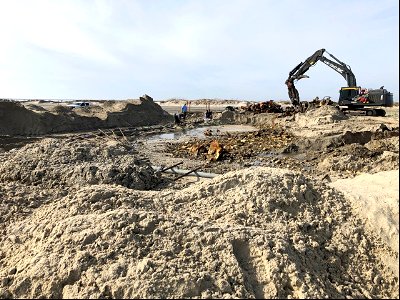 Ocean Pursuit removal progress 11-11-2021