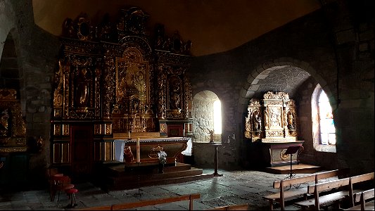 Eglise d'Apchon. Cantal