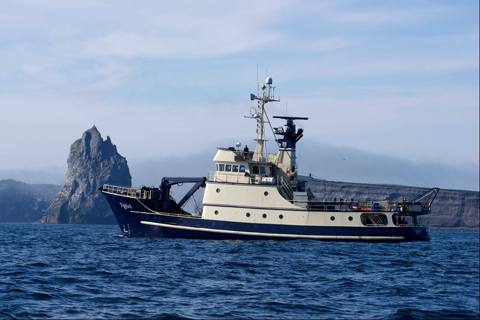 R/V Tiglax at sea