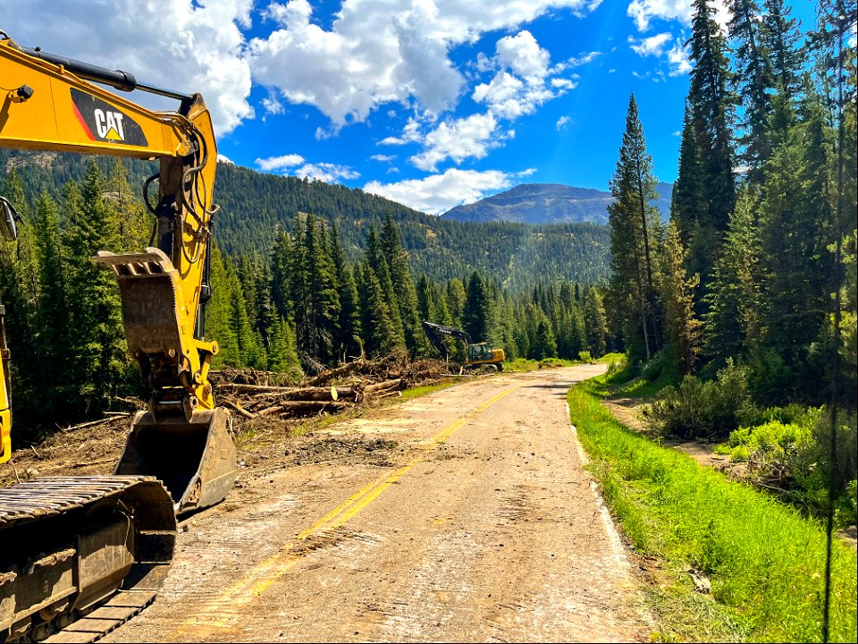 Northeast Entrance Road Improvement: August 15, 2022 (2)