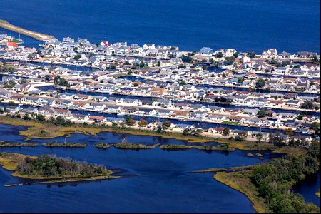 Aerial view of Manahawkin, New Jersey photo