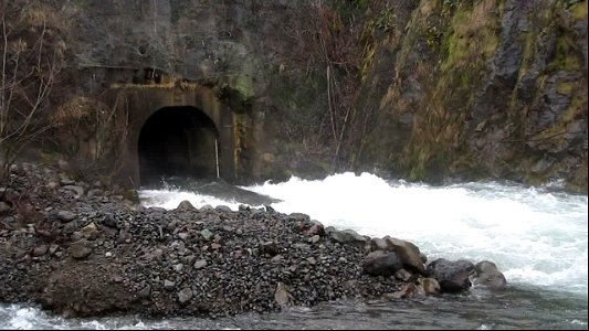Spirit Lake Tunnel Outlet - Flowing 3