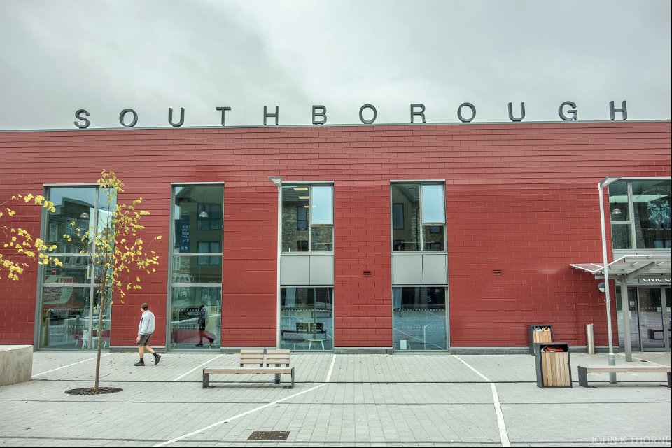 S O U T H B O R O U G H This is where the old theatre once was.