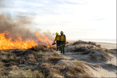 Siuslaw Oregon Dunes Prescribed Burn 2022