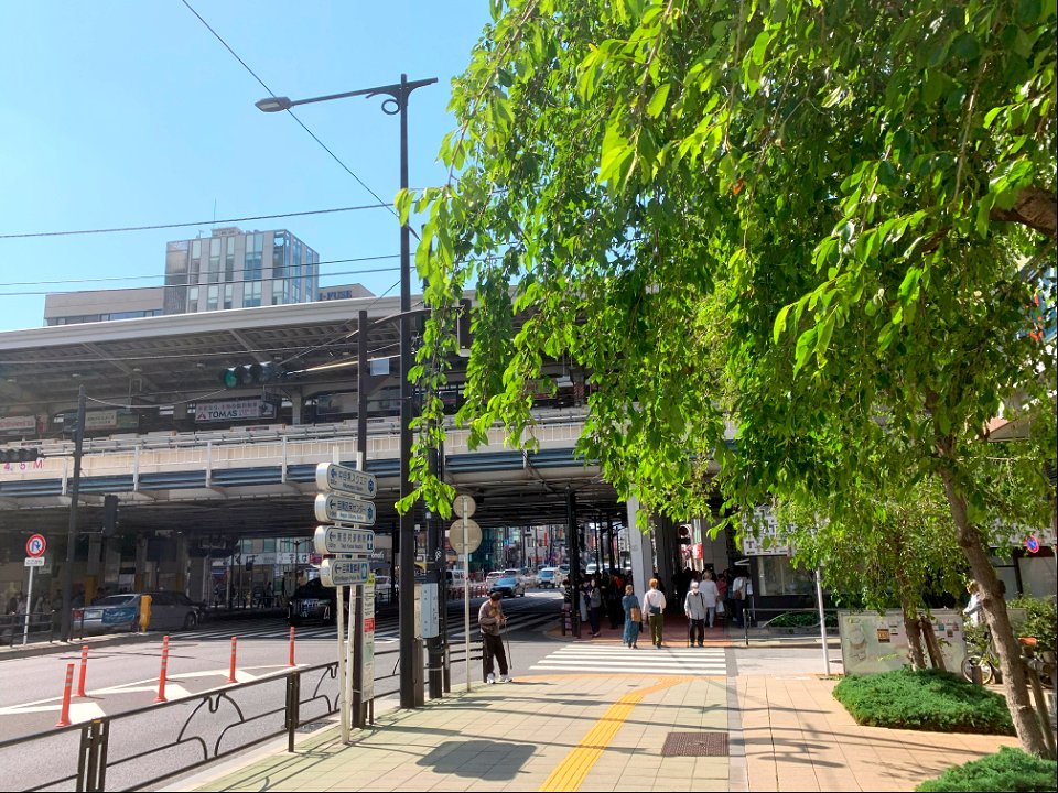Nakameguro Station in Meguro-ku