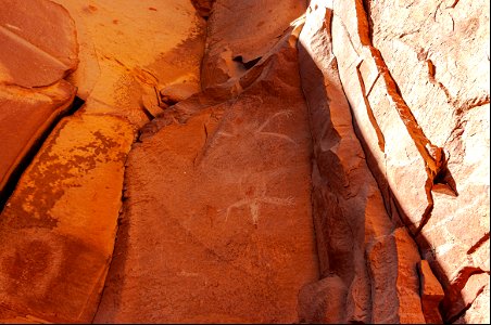 Rock art in Red Rock Country photo