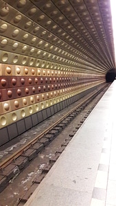 metro platform photo