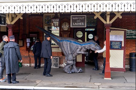 Dinosaur Bluebell Railway photo