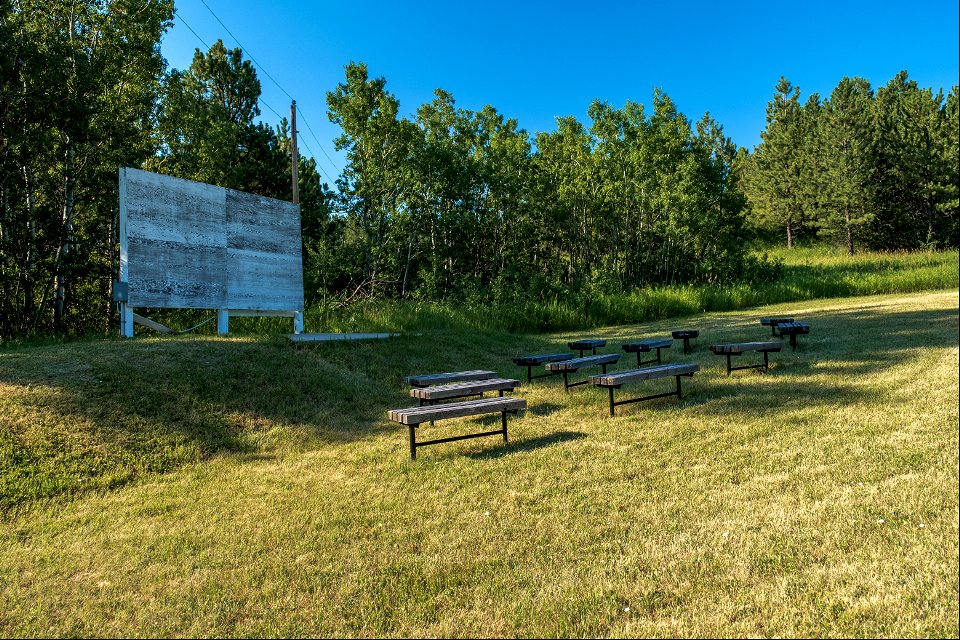 Amphitheater behind Zortman Ranger Station