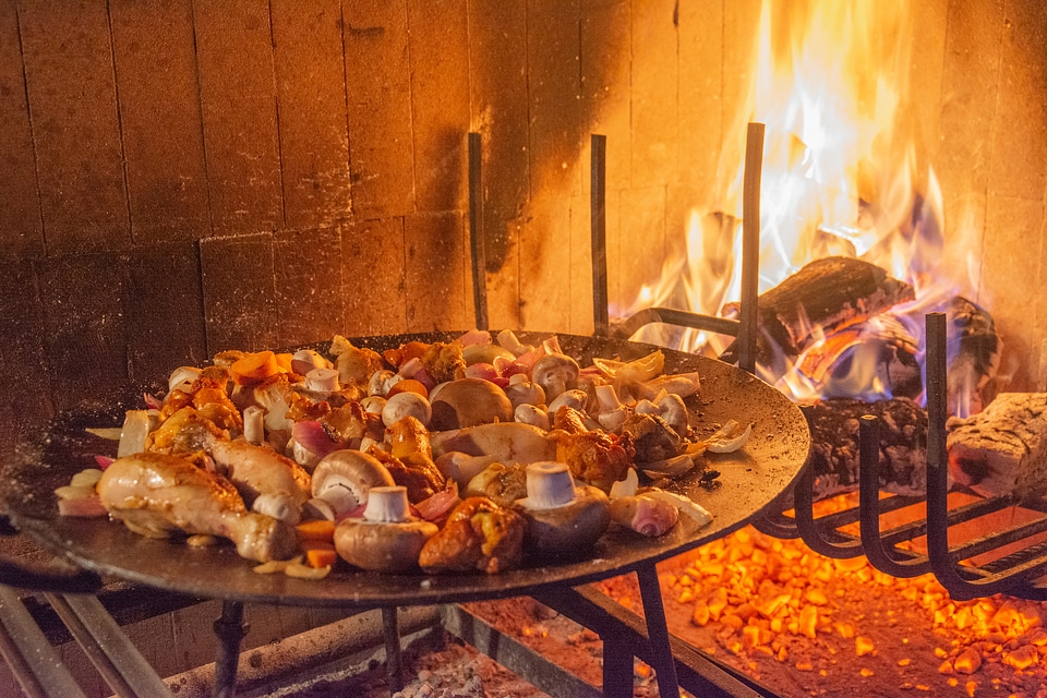 Indoor Mud Brick Oven