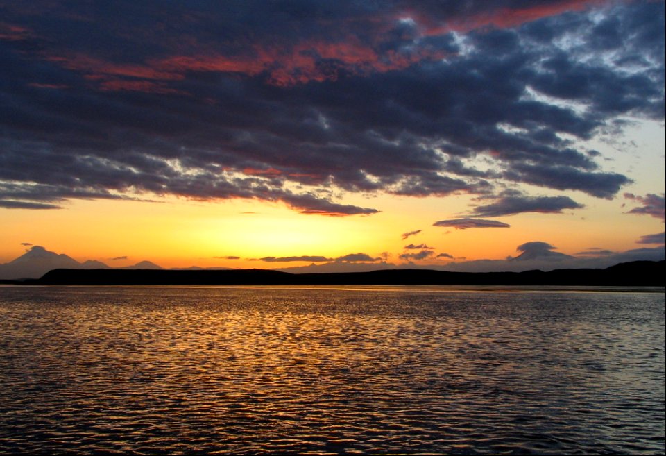 Sunrise at Izembek Lagoon