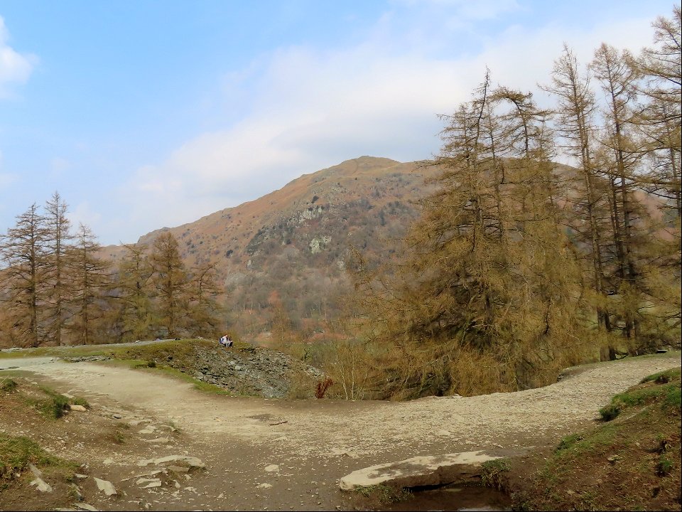 View from Rydal Cave.