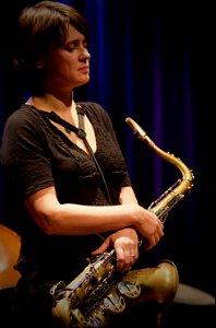 Ingrid Laubrock Anti-HouseIngrid Laubrock Quintet 24 september 2014 BIM Amsterdam - Ingrid Laubrock
