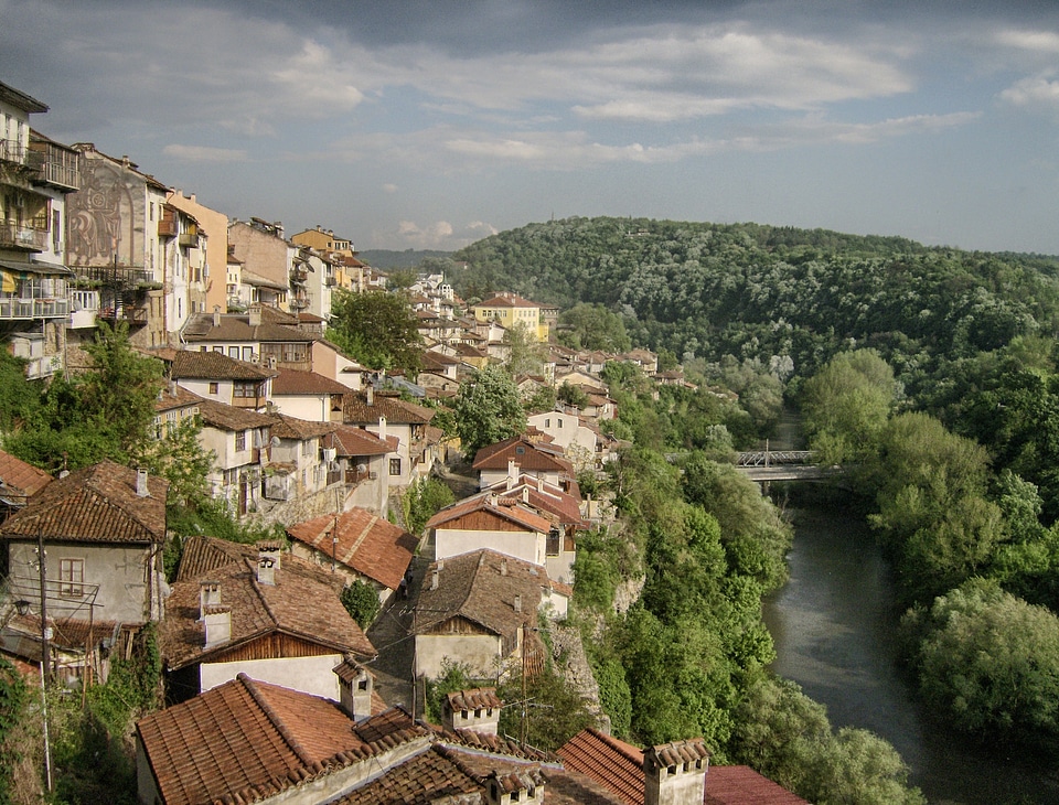 Landscape of Veliko Turnover Bulgaria