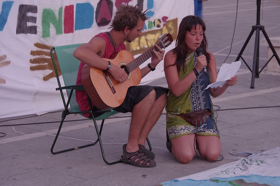 Comedy show in the square, Aranjuez