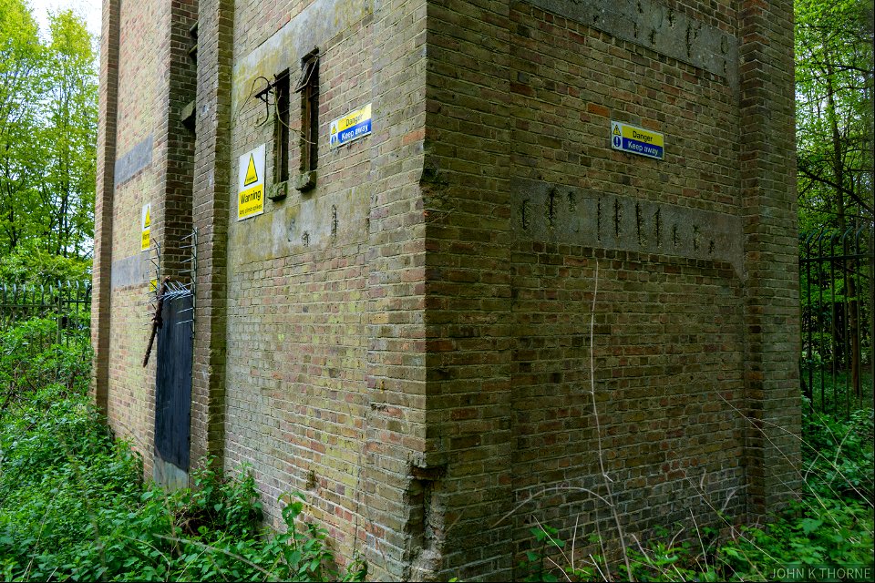 World War II Bofors Anti-aircraft gun tower, Pickett-Hamilton fort and pillbox: part of the airfield defences of RAF West Malling fighter station