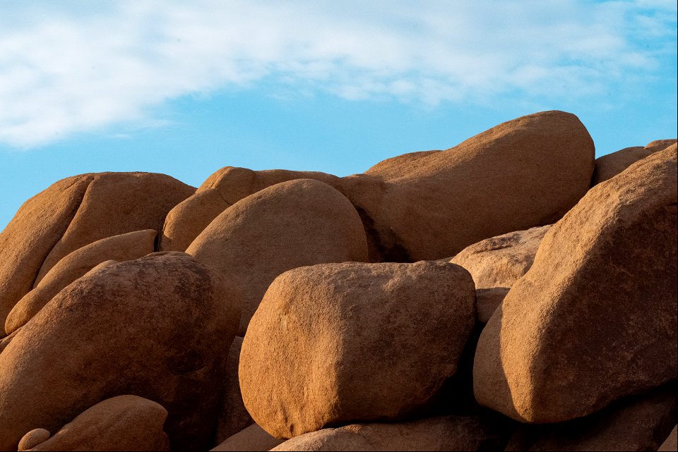 Boulder piles photo