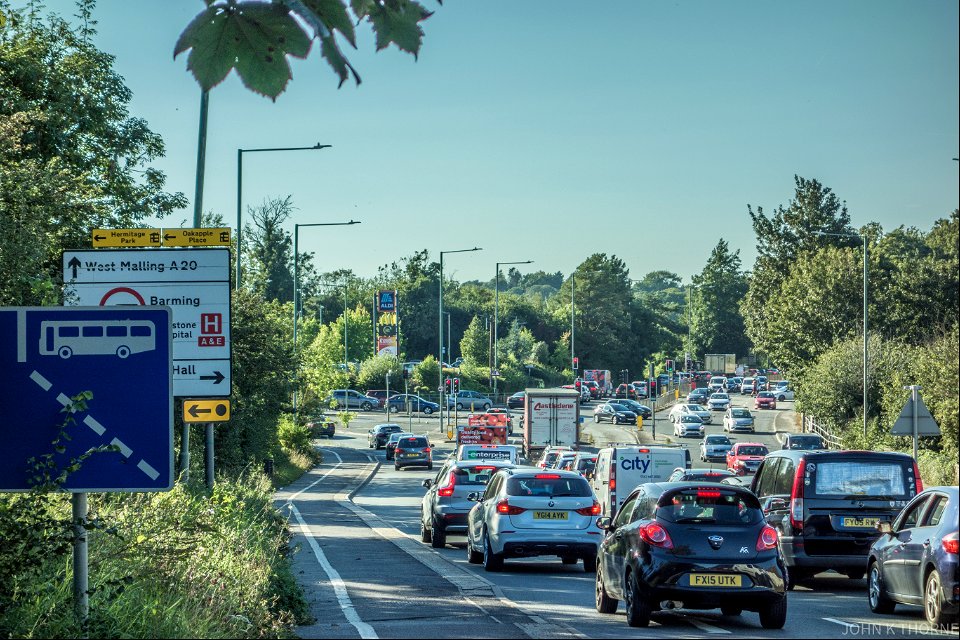 Panic Buying Fuel. Long Queues. Traffic Jams.