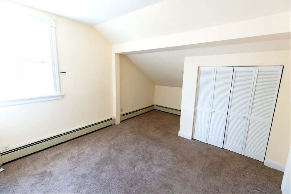 Housing improvement project goal 3 - Soap Suds Row housing: before bedroom (1)
