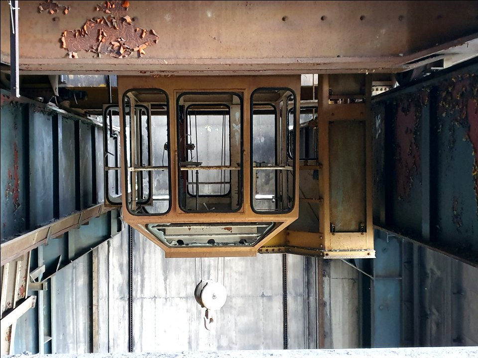 Centrale à charbon abandonnée Monceau