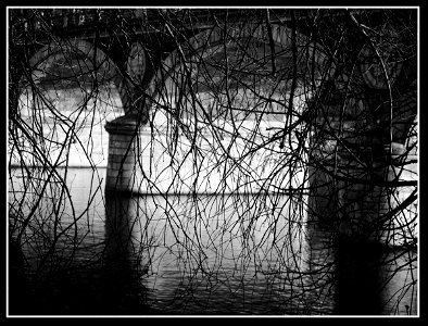 Near to the bridge
