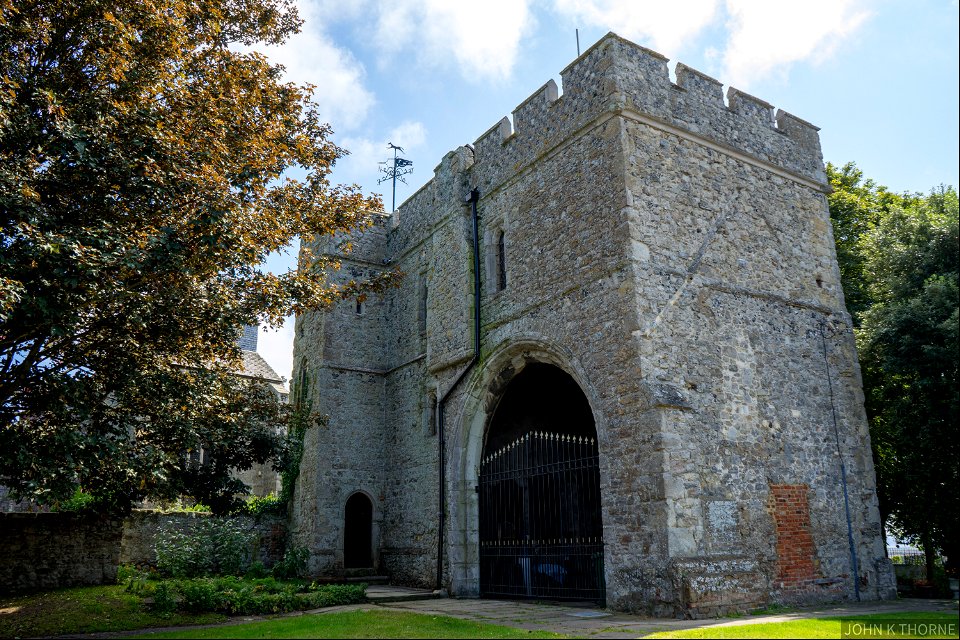 Minster Abbey Gatehouse HIGH STREET (North Side) Minster-on-Sea, Sheerness The Abbey Gatehouse