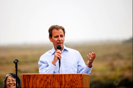 Regional director speaks during opening ceremony