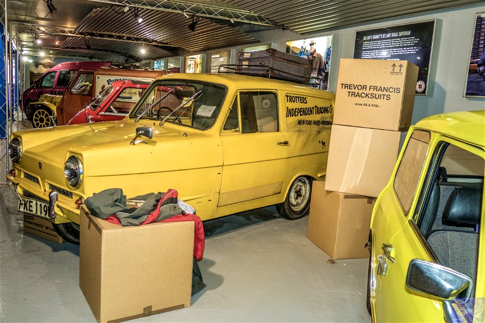 Only Fools and Horses Van. Mr Beans Mini