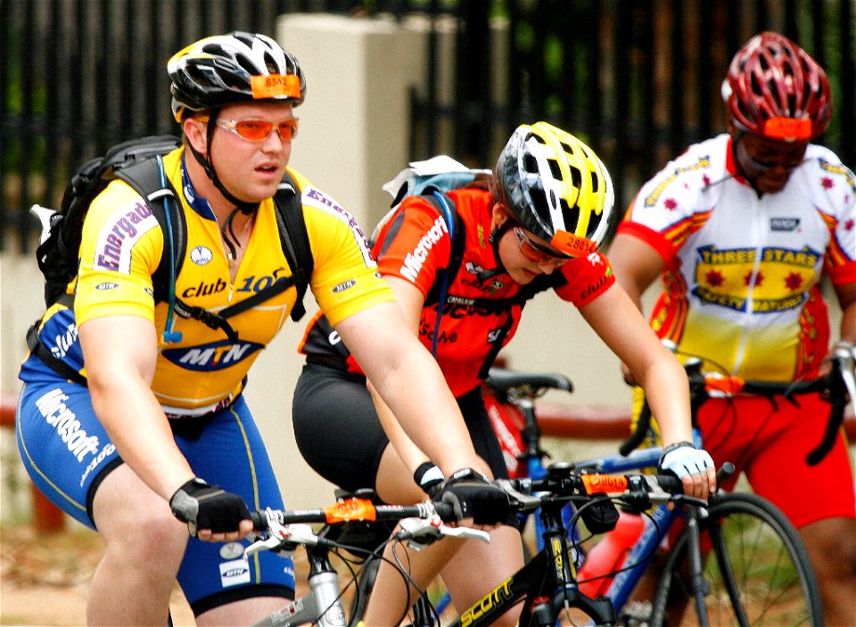 Johannesburg - 94.7 Cycle Race - the stragglers