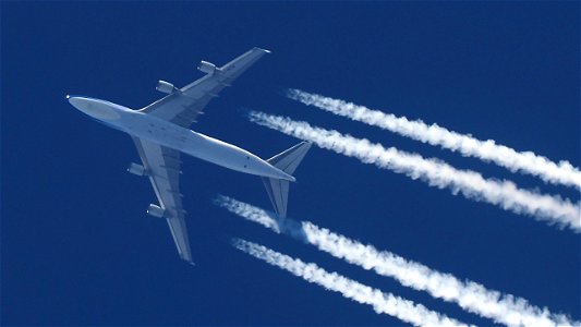 Boeing 747-409F(SCD) B-18716 China Airlines Cargo - Dubai to Luxembourg (38000 ft.) photo